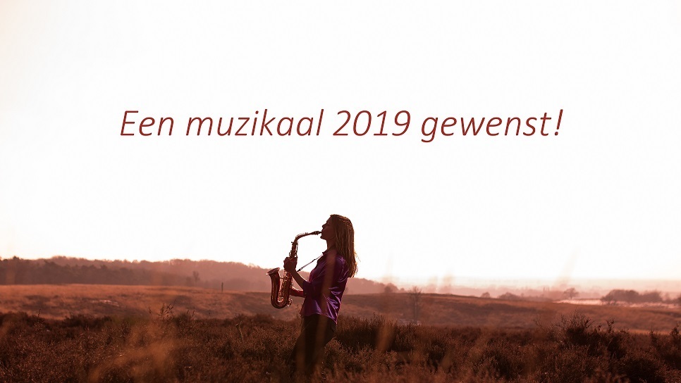 Een muzikaal 2019 gewenst!