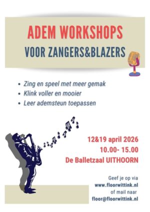 Workshopserie Optimale Ademhaling 12&19 april