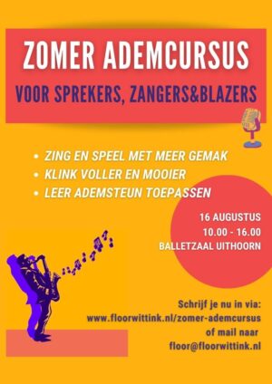 Adem voor musici & sprekers workshop 16-8-26
