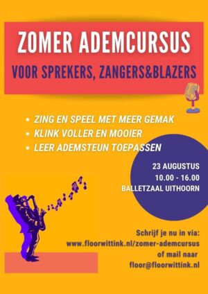 Adem voor blazers en zangers workshop 23-8-26